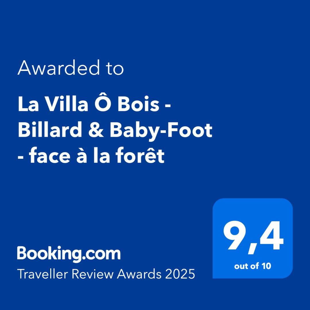 La Villa O Bois - Billard & Baby-Foot - Face A La Foret Séméac Exteriör bild